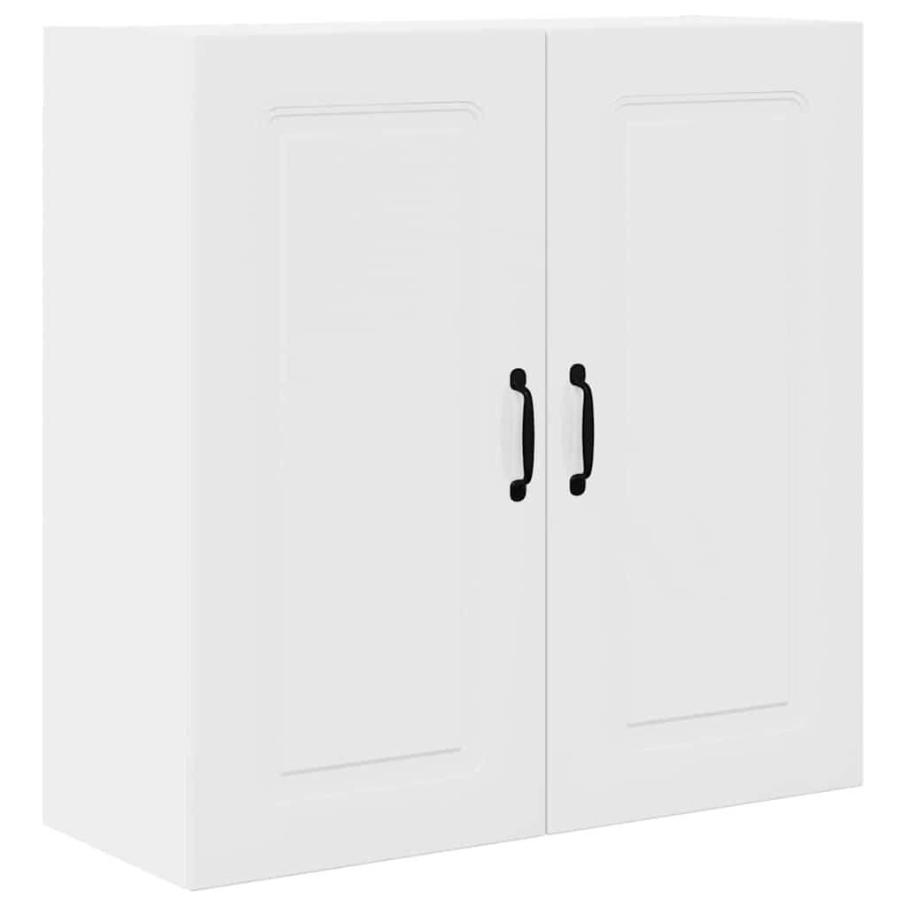 Kitchen Wall Cabinet with Door High Gloss White 80 x 31 x 80 cm